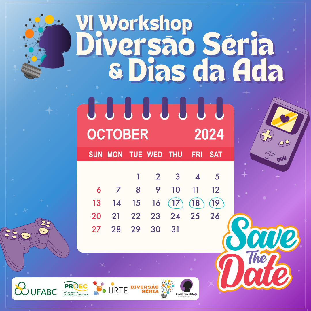 VI Workshop Diversão Séria & Dias da Ada