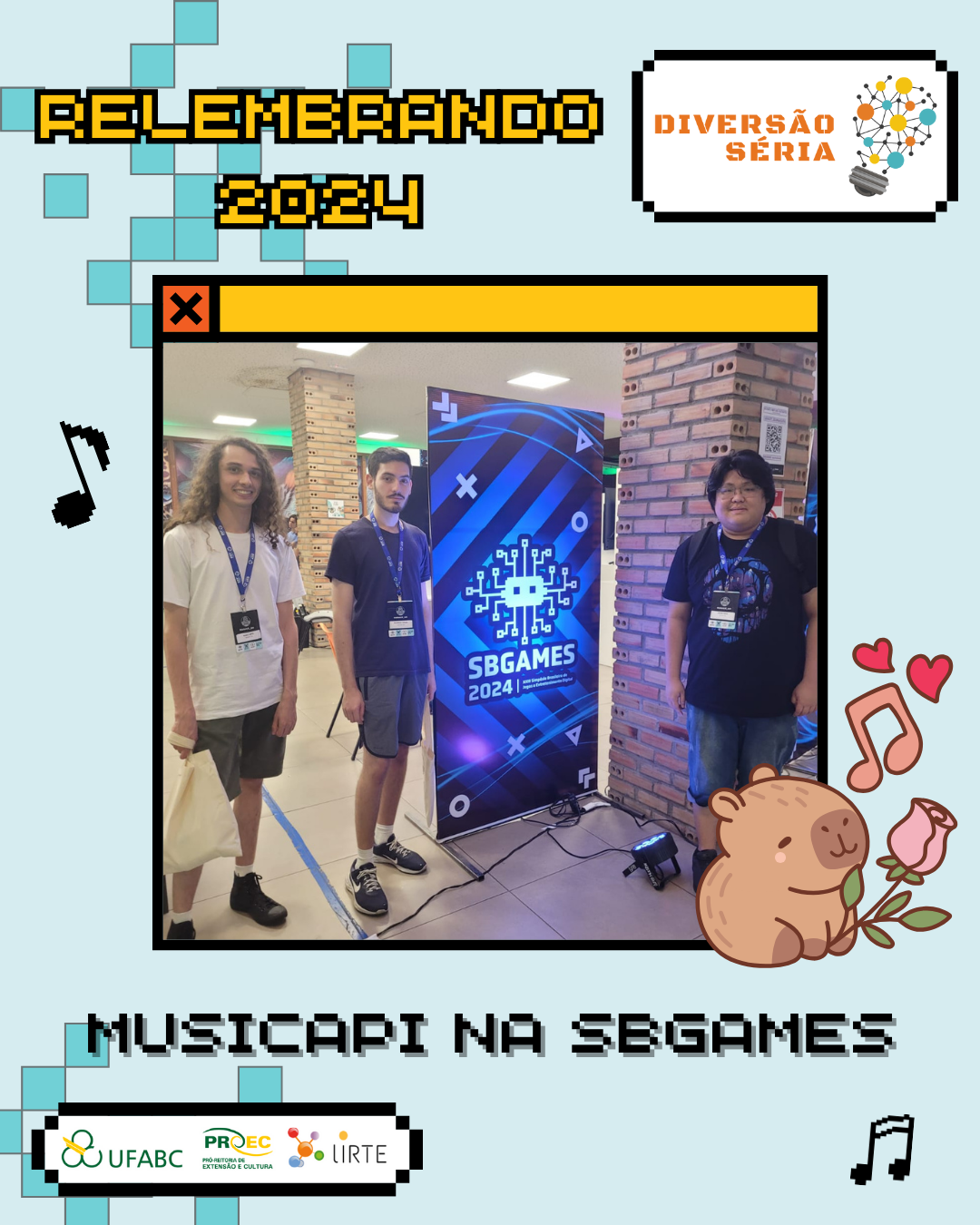 Relembrando 2024: Musicapi na SBGames